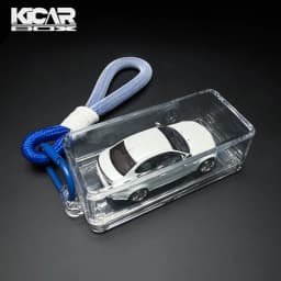Kicarmod 1/64 Model Car Display Case – Clear Acrylic Dust-Proof Storage Box, Wall-Mountable Hanging Design for 1:64 Diecast Cars