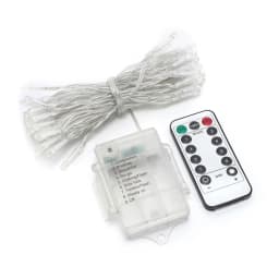 String Lights Battery Powered 20/40/100 LED Outdoor Lights with Remote Dimmable Timer 8Modes for Wedding Party Garden Decoration