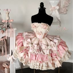 Original Design Women's Sweet Big Bow Strapless Color Matching Dress Girly Romantic Tube Top Short Dress for Party Birthday