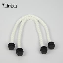 New Tanqu 1 Pair Long Short Very SOFT White Hemp Rope Handle for O Bag Obag Women Handbag Classic Mini Chic City Urban EVA Bag