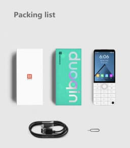 Qin Smart Phone F22 Pro Google Available Android 12 4G Smart Touch Screen Keyboard keys Mobile Phone 4 64GB