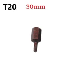 1pc 30/75mm Magnetic Torx Screwdriver Bit Steel 10mm Hex Shank Screwdrive For Impact Screwdriver T20/T25/T30/T40/T45/T50/T55