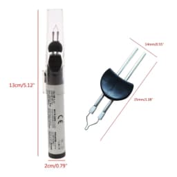 Thread-Burner Pen 5.11in Thread-Zap Push Button Burn and Melt Thread with One-Touch for Finishing Bead Weaving Stringing