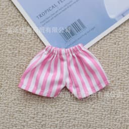 Labubu Doll Clothing Versatile Pants 17cm Plush Doll Clothing Accessories Labubu I II Idol Doll Sitting Party Accessories