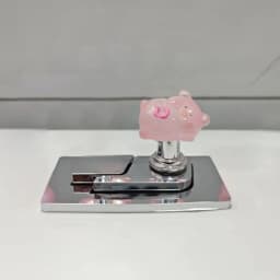 Cute Luminous Pig Toilet Presser Water Tank Buttons Protector Multi-useful Furniture Handle Home Bathroom Accessories