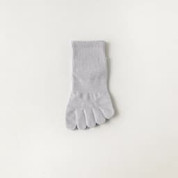 Spring Summer Sports Five-Fingered Socks Women'S Mid-Tube Cotton Sock Absorb Sweat And Deodorant Mesh Breathable Split-Toe Socks