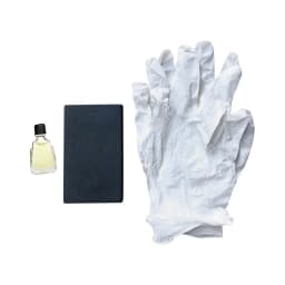 Gold Testing Kit Touchstone with Protective Gloves Sturdy for Professional Use Only Gold Detection Stone Goldsmithing Tools