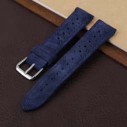 Suede Leather Watch Strap 18mm 19mm 20mm 21mm 22mm 24mm Rally Racing Watchband Porous Breathable Quick Release Watch Accessories