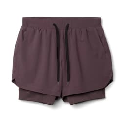 Men's 2-in-1 Running Shorts Quick Dry Gym Sports Shorts Double Layer Breathable Beach Fitness Inner Lining Summer 2025