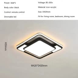 AuroraRealm Lighting Creative LED Ceiling Lamp Lustre Home Living Room Decoration Children's Bedroom Light Balcony Aisle Kitchen