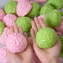 Cream Shape TPR Empty Ball Skin DIY Fill Slime Stress Tool Accessories Squeeze Fidget Toy Crafts Making for Adults