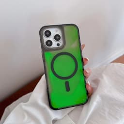 Night Light Liquid Quicksand Magnetic Case for IPhone 17 Air 16 E 15 14 13 Pro Max Plus 16E 17Pro Magsafe Mag Safe Phone Cover