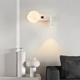 Wall Lamp Nordic Modern Black and White Minimalist Living Room Sofa Background Wall Decorative Lamp Light Luxury Bedroom Bedside
