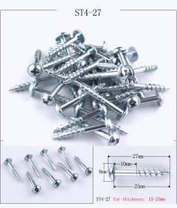 Pocket Plugs Plastic Caps Screw Clamp Drill Bit Sleeve For YOMO Pocket Hole Jig System