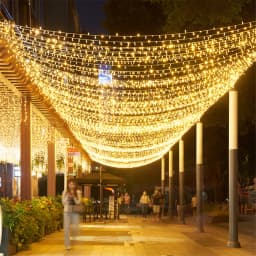 Super Bright 20/50/100M LED Garden String Light Outdoor 8 Modes Christmas Fairy Lights for Party Wedding Garland Backgound Decor