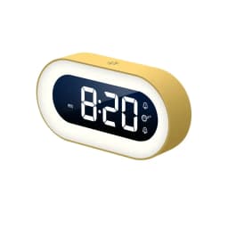 New Music LED Digital Alarm Clock Voice Control Night Light Design Desktop Clocks Home Table Decoration Children's Gifts