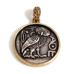 1 Piece Brass Coin Pendants Antique Silver Color Antique Bronze Two Tone Head Portrait For DIY Jewelry Making
