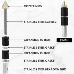 11Pcs Emergency Pipe Water Stopper Kit 304 Stainless Steel Hot Melt Water Stop Tool Sturdy PPR Tube Water Stop Needle for Tube