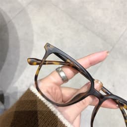 Finished Ladies Myopia Glasses Retro Anti Blue Light Blocking Near Sight Eyeglasses Optical Prescription Short-sight Eyewear