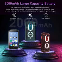 Unihertz Jelly Star,8 Гб + 256 Гб, 48MP Main Camera,2000 мАч, Android 13, Mini 3 inch, глобальная версия