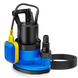 350W Portable Submersible Pump for Clean and Dirty Water for Garden Pond, Pools, and Ditches + Float Switch