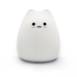 Touch Night Light Colorful Cat Silicone Animal Light Led lights Cartoon Silicone Lamp Bedroom decoration lights Bedside lighting