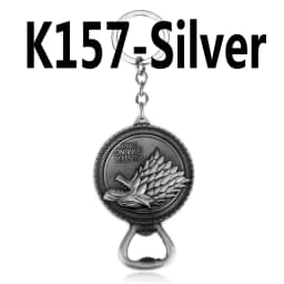 Dragon House Keychain Targaryen Dragon Shape Keyring for Fan Collection Accessories Friends Gift