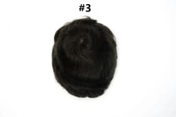 Os21 0.03-0.04mm NG Clearance Thin Skin Toupee Capillary Prothesis Hair Piece For Men Hair Replacement System V Loop Men Toupee