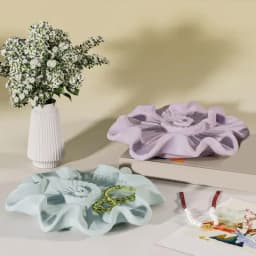 Easy to Use Silicone Mold Creating Decorative Trays Moulds with Unique Suitable for Gifting Hand-Making