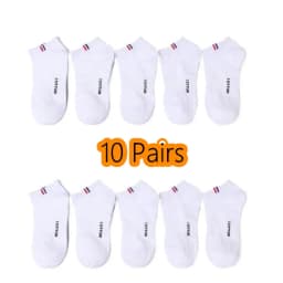 Men's Thin Boat Socks Summer Blending Plain Color Mens Casual Breathable Sweat Absorbing Calibration 1-50 Pairs