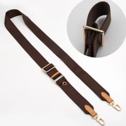 Canvas Bag Strap Leather Adjustable Messenger Strap Replacement for Women Handbag Shoulder Crossbody Strap Webbing Accessories