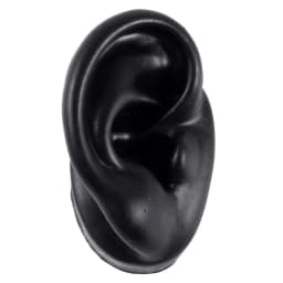 1PC Flexible Silicone Ear Model for Piercing Left and Right Human Ear Molds Jewelry With Exhibits Props