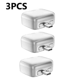 3/1PCS Intelligence Full Charge Auto-Disconnect Charging Adapter 140W Fast Charge Separator Automatically for Type-C Charge