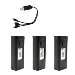 Original S2S Drones Battery 3.7V 2000mAh RC Qudcopter Battery Spare Part Battery For S2S Mini Drone Battery With Charger