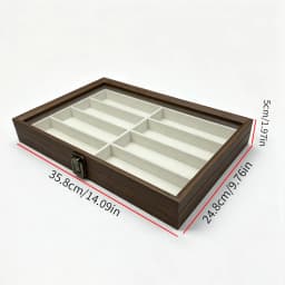Sunshield Storage Box, an Eight-Slot Storage Box for Sunglasses, Can Be Used for Storing, Displaying, and Organizing Jewelry and Accessories