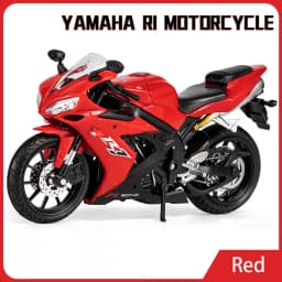 1:12 Yamaha YZF-R1 Racing Motorcycles Simulation Alloy Motorcycle Model Shock Absorbers Collection Toy Car Kid Gift