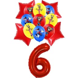 New The Amazing Birthday Party Decorations Digitaled Circus Tableware Set Plates Banner Tablecloth for Baby Shower Supplie Gifts