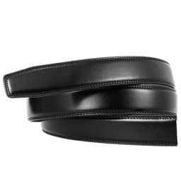 Luxury 3.1cm Width High Quality Cowhide Leather Belt For Men Fashion Black Red Brown Men's Automatic Belt Without Buckle