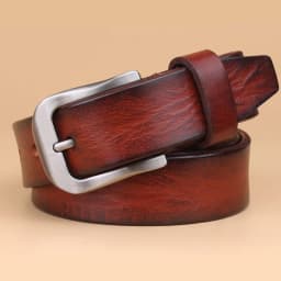 2.8CM designer belt women high quality full grain 100% real cowskin genuine leather girdle luxury coffee brown ceinture red