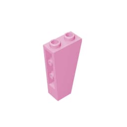 Gobricks GDS-864 Slope, Inverted 75 2 x 1 x 3 compatible with lego 2449 children's DIY Educational Building Blocks Technical