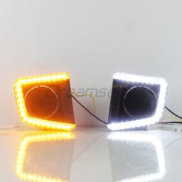 LED Daytime Running Light DRL For Toyota Tundra SR / SR5 / TRD PRO / Limited / Platinum / XK50 2014-21 Fog lamp With Turn Signal