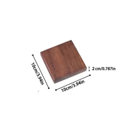 Walnut and Beech Wood Display Gift Base, Handmade Doll Display Stand, Simple Jewelry Tray, Cosmetics Organizer ,Jewelery Holder