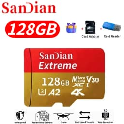 2026 Hot Sale Micro TF Card V30 Class10 High Capacity Flash Memory Card Multiple Sizes for Office Computer/Monitoring/Phones