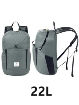 Naturehike Backpack 22L Ultralight Outdoor Waterproof Folding Backpack for Men Women Camping Hiking Shoulder Bag High Capacity