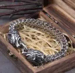 Never fade stainless steel link chain bracelet