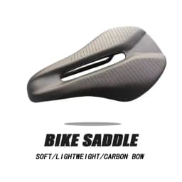 New 128g Carbon Fiber Road Mtb Saddle Use 3k T800 Carbon Material Pads Super Light Leather Cushions Ride Bicycles Seat