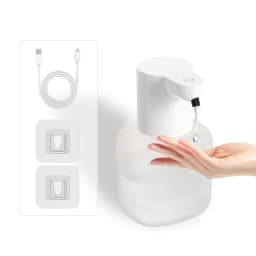 420ML Light Display 4-Gears Adjustable Control Infrared Induction Automatic Sensor Soap Dispenser Electric Hand Sanitizer Bottle