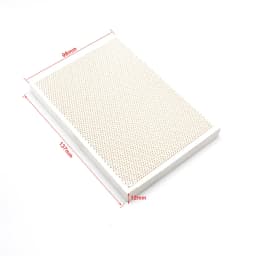 Honeycomb Ceramic Soldering Board Square Round Heating Welding Plate Fire Brick Jewelry Making Tools
