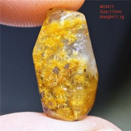 Natural Gold Rutilated Quartz Pendant Sun Flower Rutilated Quartz Jewelry Raw Material Love Women Brazil AAAAAAA