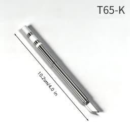 FM65 T65 Soldering Iron Tip for T65 HS01 GD300 T85 Replacement Heater Solder Compatible with SH Series Not Applicable T12